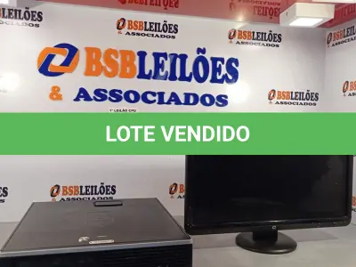 LOTE 012 - 01 CPU COMPAQ 6005, PROCESSADOR PHENON X2, HD 1TB, MEMORIA 2GB E 01 MONITOR COMPAQ MODELO WJ674A. (NO ESTADO, LEILÃO NÃO TEM GARANTIA E NEM DEVOLUÇÃO, SUJEITO A POSSÍVEIS AVARIAS VISÍVEIS/OCULTAS E/OU AUSÊNCIA DE COMPONENTES).