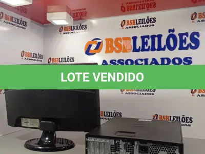 LOTE 110 - 01 CPU COMPAQ 6005, PROCESSADOR PHENON X2, 1TB HD, SEM MEMÓRIA E 01 MONITOR MARCA HP MODELO W2043S-PF. (NO ESTADO, LEILÃO NÃO TEM GARANTIA E NEM DEVOLUÇÃO, SUJEITO A POSSÍVEIS AVARIAS VISÍVEIS/OCULTAS E/OU AUSÊNCIA DE COMPONENTES).