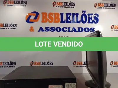 LOTE 023 - 01 CPU ITAUTEC INFOWAY SM 3330, PROCESSADOR PHENON X2, HD 500GB, MEMÓRIA 2GB DDR3 E 01 MONITOR COMPAQ MODELO WJ674A. (NO ESTADO, LEILÃO NÃO TEM GARANTIA E NEM DEVOLUÇÃO, SUJEITO A POSSÍVEIS AVARIAS VISÍVEIS/OCULTAS E/OU AUSÊNCIA DE COMPONENTES).