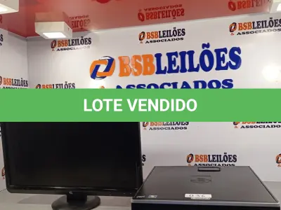 LOTE 005 - 01 CPU HP COMPAQ 6005, PROCESSADOR PHENON X2, HD 1TB, MEMORIA 2GB E 01 MONITOR COMPAQ MODELO WJ674A. (NO ESTADO, LEILÃO NÃO TEM GARANTIA E NEM DEVOLUÇÃO, SUJEITO A POSSÍVEIS AVARIAS VISÍVEIS/OCULTAS E/OU AUSÊNCIA DE COMPONENTES).