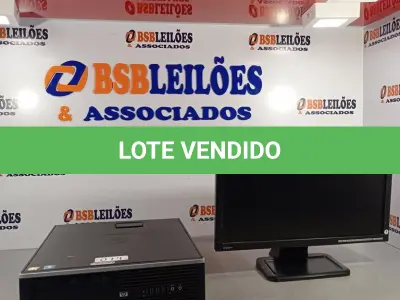 LOTE 194 - 01 CPU HP COMPAQ 6005, PROCESSADOR PHENON X2, HD 1TB, MEMÓRIA 2GB E 01 MONITOR HP MODELO LE 1851W. (NO ESTADO, LEILÃO NÃO TEM GARANTIA E NEM DEVOLUÇÃO, SUJEITO A POSSÍVEIS AVARIAS VISÍVEIS/OCULTAS E/OU AUSÊNCIA DE COMPONENTES).