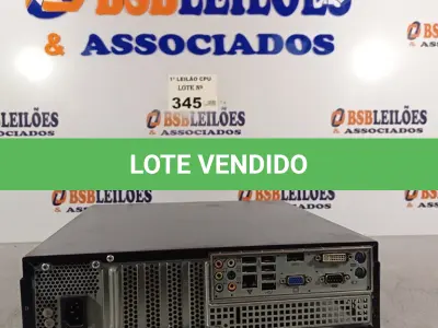 LOTE 345 - 01 CPU ITAUTEC INFOWAY SM 3330, PROCESSADOR PHENON X2, HD 500GB E MEMÓRIA 2GB DDR3. (NO ESTADO, LEILÃO NÃO TEM GARANTIA E NEM DEVOLUÇÃO, SUJEITO A POSSÍVEIS AVARIAS VISÍVEIS/OCULTAS E/OU AUSÊNCIA DE COMPONENTES).