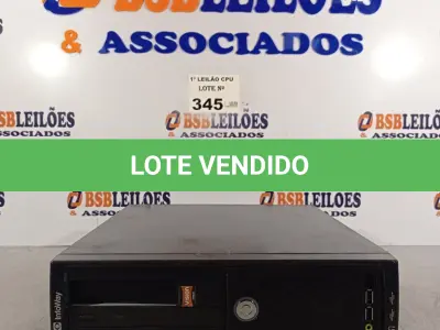 LOTE 345 - 01 CPU ITAUTEC INFOWAY SM 3330, PROCESSADOR PHENON X2, HD 500GB E MEMÓRIA 2GB DDR3. (NO ESTADO, LEILÃO NÃO TEM GARANTIA E NEM DEVOLUÇÃO, SUJEITO A POSSÍVEIS AVARIAS VISÍVEIS/OCULTAS E/OU AUSÊNCIA DE COMPONENTES).