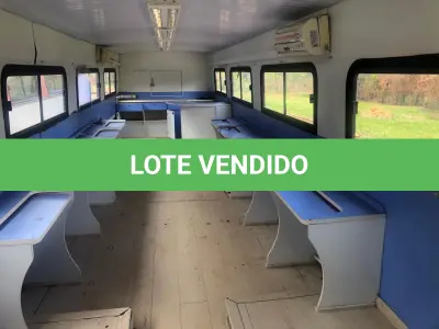 LOTE 530 - 01 MOTORHOME MERCEDES BENZ, MODELO ALFA 12.000E, ANO 1999/2000, VERSÃO MOTORCASA, CHASSIS MB OH 1621LE/59, MOTOR MB 1621INTERCULADO, TURBINADO 211CV, SUSPENSÃO A AR, COMPRIMENTO MAX.12.60 MTS,LARGURA MAX2.90MTS, ALTURA MAX3.10MTS, TARA 9.650KG, CAPACIDADE DE GARGA 8.350KG (NO ESTADO)(VISTORIA AGENDAR 61-98153-0503 JÚNIOR) (MOTORHOME SERÁ ENTREGUE EM BRASÍLIA -DF)