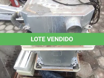 LOTE 039 - 06 EVAPORADORAS SENDO 04 K7 (NO ESTADO, NÃO SABEMOS SE FUNCIONA. LEILÃO NÃO TEM GARANTIA E NEM DEVOLUÇÃO). 