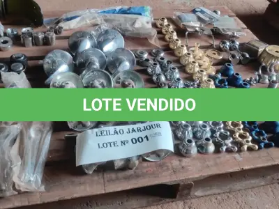 LOTE 001 - 01 LOTE COM MATERIAIS HIDRÁULICOS TORNEIRAS, VÁLVULA DE DESCARGA E REPAROS (NO ESTADO, NÃO SABEMOS SE FUNCIONA. LEILÃO NÃO TEM GARANTIA E NEM DEVOLUÇÃO).