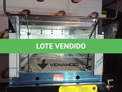 LOTE 065 - 01 FORNO ROMA VENÂNCIO 80 CM DE LASTRO A GÁS ROMA COM PEDRA REFRATARIA FIRI80 (NOVO), (NO ESTADO)