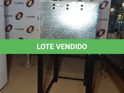 LOTE 085 - 01 FORNO ROMA VENÂNCIO 80 CM DE LASTRO A GÁS ROMA COM PEDRA REFRATARIA FIRI80 (NOVO), (NO ESTADO)