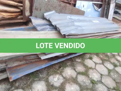 LOTE 062 - 01 LOTE COM RETALHOS DE TELHAS (NO ESTADO, NÃO SABEMOS SE FUNCIONA. LEILÃO NÃO TEM GARANTIA E NEM DEVOLUÇÃO).