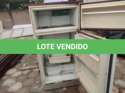 LOTE 083 - 01 GELADEIRA SEARS COLDPOT (NO ESTADO, NÃO SABEMOS SE FUNCIONA. LEILÃO NÃO TEM GARANTIA E NEM DEVOLUÇÃO).