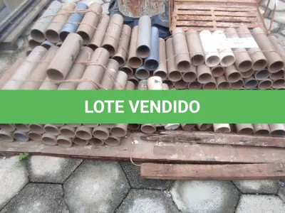 LOTE 080 - 01 LOTE COM CANOS EM PVC PARA MEDIÇÃO DE CONCRETO (NO ESTADO, NÃO SABEMOS SE FUNCIONA. LEILÃO NÃO TEM GARANTIA E NEM DEVOLUÇÃO).