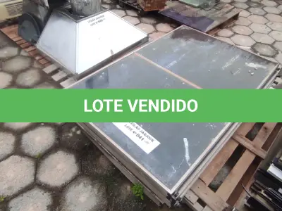 LOTE 041 -  04 AQUECEDORES SOLAR (NO ESTADO, NÃO SABEMOS SE FUNCIONA. LEILÃO NÃO TEM GARANTIA E NEM DEVOLUÇÃO).