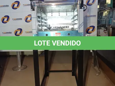 LOTE 085 - 01 FORNO ROMA VENÂNCIO 80 CM DE LASTRO A GÁS ROMA COM PEDRA REFRATARIA FIRI80 (NOVO), (NO ESTADO)