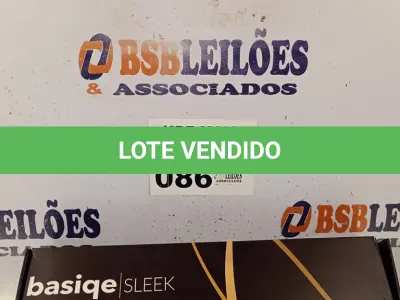 LOTE 086 - 01 ESCOVA ALISADORA BASIC SLEEK. (FUNCIONANDO) (NO ESTADO, LEILÃO NÃO TEM GARANTIA E NEM DEVOLUÇÃO, SUJEITO A POSSÍVEIS AVARIAS VISÍVEIS/OCULTAS E/OU AUSÊNCIA DE COMPONENTES).