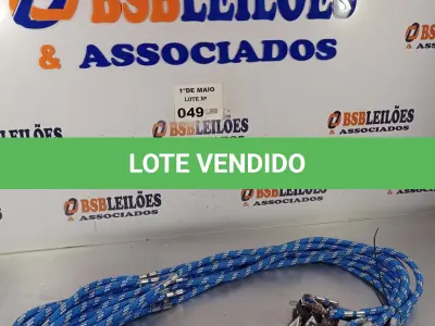 LOTE 049 - 09 GUIAS PARA CACHORRO NA COR AZUL. (NO ESTADO, LEILÃO NÃO TEM GARANTIA E NEM DEVOLUÇÃO, SUJEITO A POSSÍVEIS AVARIAS VISÍVEIS/OCULTAS E/OU AUSÊNCIA DE COMPONENTES).
