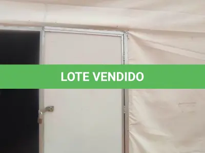 LOTE 056 - 01 TENDA “CARPA” MEDINDO 30METROS DE COMPRIMENTO X 8 METROS DE LARGURA (NO ESTADO, NÃO SABEMOS SE FUNCIONA. LEILÃO NÃO TEM GARANTIA E NEM DEVOLUÇÃO).