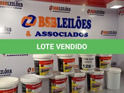 LOTE 128 - 10 KG DE REJUNTAMENTO ACRÍLICO SUPER JUNTA. (NO ESTADO, LEILÃO NÃO TEM GARANTIA E NEM DEVOLUÇÃO, SUJEITO A POSSÍVEIS AVARIAS VISÍVEIS/OCULTAS E/OU AUSÊNCIA DE COMPONENTES).