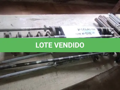 LOTE 016 - ESTRANGULADORES ELETRICOS E 10 PONTEIRAS PARA BRITADEIRA SENDO 05 PONTAS CHATAS (NO ESTADO, NÃO SABEMOS SE FUNCIONA. LEILÃO NÃO TEM GARANTIA E NEM DEVOLUÇÃO).