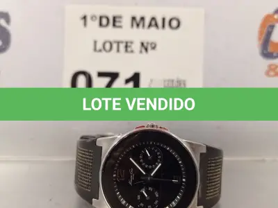LOTE 071 - 01 RELÓGIO DE PULSO KENNETH COLE. (NO ESTADO, LEILÃO NÃO TEM GARANTIA E NEM DEVOLUÇÃO, SUJEITO A POSSÍVEIS AVARIAS VISÍVEIS/OCULTAS E/OU AUSÊNCIA DE COMPONENTES).