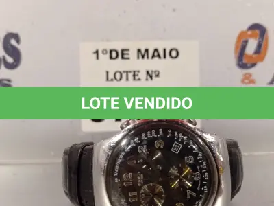LOTE 073 - 01 RELÓGIO DE PULSO SWATCH IRONY. (NO ESTADO, LEILÃO NÃO TEM GARANTIA E NEM DEVOLUÇÃO, SUJEITO A POSSÍVEIS AVARIAS VISÍVEIS/OCULTAS E/OU AUSÊNCIA DE COMPONENTES).