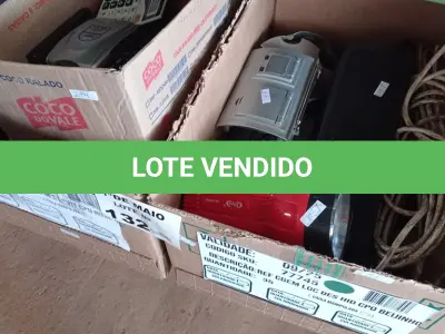 LOTE 132 - 01 LOTE COM MATERIAIS DIVERSOS. (NO ESTADO, LEILÃO NÃO TEM GARANTIA E NEM DEVOLUÇÃO, SUJEITO A POSSÍVEIS AVARIAS VISÍVEIS/OCULTAS E/OU AUSÊNCIA DE COMPONENTES).