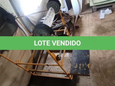 LOTE 034 - 01 CARRINHO PARA MANUTENÇÃO DE LINHAS ELÉTRICAS (NO ESTADO, NÃO SABEMOS SE FUNCIONA. LEILÃO NÃO TEM GARANTIA E NEM DEVOLUÇÃO).