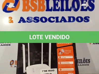 LOTE 016 - 01 ROTEADOR WIRELESS N 600MBPS MARCA TENDA. (NO ESTADO, LEILÃO NÃO TEM GARANTIA E NEM DEVOLUÇÃO, SUJEITO A POSSÍVEIS AVARIAS VISÍVEIS/OCULTAS E/OU AUSÊNCIA DE COMPONENTES).