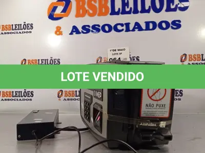 LOTE 064 - 01 RELÓGIO DE PONTO MARCA DIMEP. (NO ESTADO, LEILÃO NÃO TEM GARANTIA E NEM DEVOLUÇÃO, SUJEITO A POSSÍVEIS AVARIAS VISÍVEIS/OCULTAS E/OU AUSÊNCIA DE COMPONENTES).