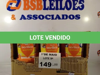 LOTE 149 - 12KG DE REJUNTE ACRÍLICO QUARTZOLIT. (NO ESTADO, LEILÃO NÃO TEM GARANTIA E NEM DEVOLUÇÃO, SUJEITO A POSSÍVEIS AVARIAS VISÍVEIS/OCULTAS E/OU AUSÊNCIA DE COMPONENTES).