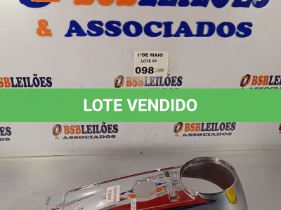 LOTE 098 - 01 ACABAMENTO DE PAINEL PARA MOTOS CUSTON. (NO ESTADO, LEILÃO NÃO TEM GARANTIA E NEM DEVOLUÇÃO, SUJEITO A POSSÍVEIS AVARIAS VISÍVEIS/OCULTAS E/OU AUSÊNCIA DE COMPONENTES).
