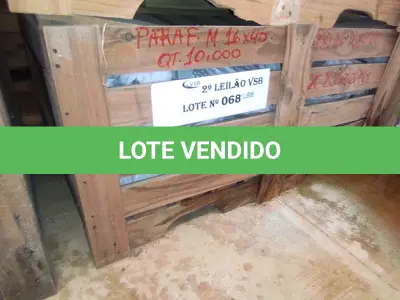 LOTE 068 - 01 LOTE COM PARAFUSOS M16X40 (NO ESTADO, NÃO SABEMOS SE FUNCIONA. LEILÃO NÃO TEM GARANTIA E NEM DEVOLUÇÃO).
