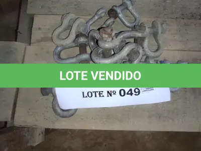 LOTE 049 - 20 MOSQUETÕES GALVANIZADOS (NO ESTADO, NÃO SABEMOS SE FUNCIONA. LEILÃO NÃO TEM GARANTIA E NEM DEVOLUÇÃO).