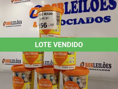 LOTE 156 - 06 KG DE REJUNTE ACRÍLICO QUARTZOLIT. (NO ESTADO, LEILÃO NÃO TEM GARANTIA E NEM DEVOLUÇÃO, SUJEITO A POSSÍVEIS AVARIAS VISÍVEIS/OCULTAS E/OU AUSÊNCIA DE COMPONENTES).