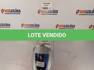 LOTE 103 - 01 ACABAMENTO DE PAINEL PARA MOTOS CUSTON. (NO ESTADO, LEILÃO NÃO TEM GARANTIA E NEM DEVOLUÇÃO, SUJEITO A POSSÍVEIS AVARIAS VISÍVEIS/OCULTAS E/OU AUSÊNCIA DE COMPONENTES).