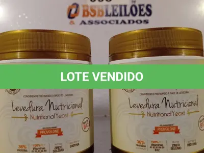 LOTE 095 - 03 POTES DE LEVEDURA NUTRICIONAL VEGAN WAY 200G SABOR PROVOLONE. (NO ESTADO, LEILÃO NÃO TEM GARANTIA E NEM DEVOLUÇÃO, SUJEITO A POSSÍVEIS AVARIAS VISÍVEIS/OCULTAS E/OU AUSÊNCIA DE COMPONENTES).