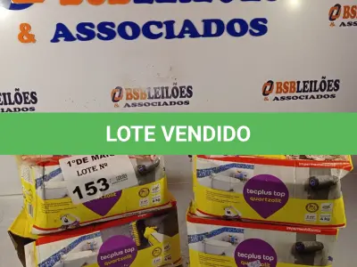 LOTE 153 - 04 CAIXAS DE IMPERMEABILIZANTE TECPLUS TOP QUARTZOLIT. (NO ESTADO, LEILÃO NÃO TEM GARANTIA E NEM DEVOLUÇÃO, SUJEITO A POSSÍVEIS AVARIAS VISÍVEIS/OCULTAS E/OU AUSÊNCIA DE COMPONENTES).