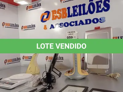 LOTE 059 - 01 LOTE COM PERIFÉRICOS DIVERSOS. (NO ESTADO, LEILÃO NÃO TEM GARANTIA E NEM DEVOLUÇÃO, SUJEITO A POSSÍVEIS AVARIAS VISÍVEIS/OCULTAS E/OU AUSÊNCIA DE COMPONENTES).
