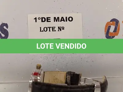 LOTE 075 - 01 RELÓGIO DE PULSO MONTBLANC. (NO ESTADO, LEILÃO NÃO TEM GARANTIA E NEM DEVOLUÇÃO, SUJEITO A POSSÍVEIS AVARIAS VISÍVEIS/OCULTAS E/OU AUSÊNCIA DE COMPONENTES).
