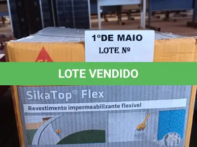 LOTE 137 - 01 CAIXA DE SIKA TOP FLEX, REVESTIMENTO IMPERMEABILIZANTE FLEXÍVEL. (NO ESTADO, LEILÃO NÃO TEM GARANTIA E NEM DEVOLUÇÃO, SUJEITO A POSSÍVEIS AVARIAS VISÍVEIS/OCULTAS E/OU AUSÊNCIA DE COMPONENTES).