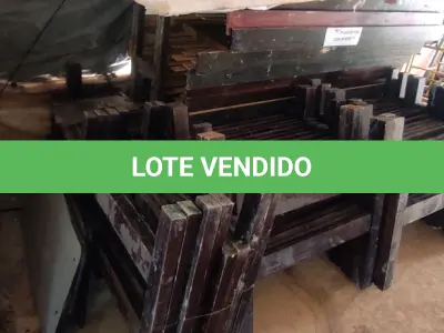 LOTE 036 - 01 LOTE COM BELICHES EM MADEIRAS  (DESMONTADAS E INCOMPLETAS) (NO ESTADO, NÃO SABEMOS SE FUNCIONA. LEILÃO NÃO TEM GARANTIA E NEM DEVOLUÇÃO).