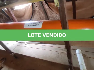 LOTE 043 - 01 COBERTURA CIRCULAR FRESADA “POSTE” (NO ESTADO, NÃO SABEMOS SE FUNCIONA. LEILÃO NÃO TEM GARANTIA E NEM DEVOLUÇÃO).