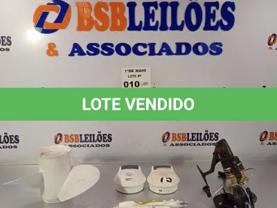 LOTE 010 - 01 HÉLICE DE MOTOR NÁUTICO, 02 MOLINETES E VÁRIAS PEÇAS ODONTOLÓGICAS. (NO ESTADO, LEILÃO NÃO TEM GARANTIA E NEM DEVOLUÇÃO, SUJEITO A POSSÍVEIS AVARIAS VISÍVEIS/OCULTAS E/OU AUSÊNCIA DE COMPONENTES).