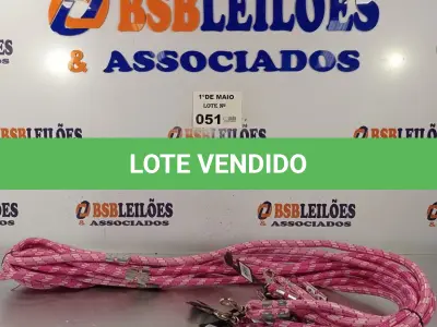 LOTE 051 - 10 GUIAS PARA CACHORRO NA COR ROSA. (NO ESTADO, LEILÃO NÃO TEM GARANTIA E NEM DEVOLUÇÃO, SUJEITO A POSSÍVEIS AVARIAS VISÍVEIS/OCULTAS E/OU AUSÊNCIA DE COMPONENTES).
