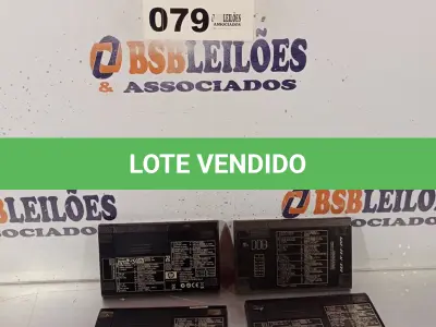 LOTE 079 - 04 CALCULADORAS CIENTÍFICAS MARCA HP MODELO 12C. (NO ESTADO, LEILÃO NÃO TEM GARANTIA E NEM DEVOLUÇÃO, SUJEITO A POSSÍVEIS AVARIAS VISÍVEIS/OCULTAS E/OU AUSÊNCIA DE COMPONENTES).