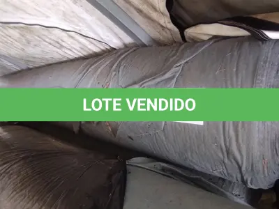 LOTE 055 - 03 ROLOS DE MANTAS BIDINS PARA DRENAGEM COM 04 METRO DE LARGURA (NO ESTADO, NÃO SABEMOS SE FUNCIONA. LEILÃO NÃO TEM GARANTIA E NEM DEVOLUÇÃO).