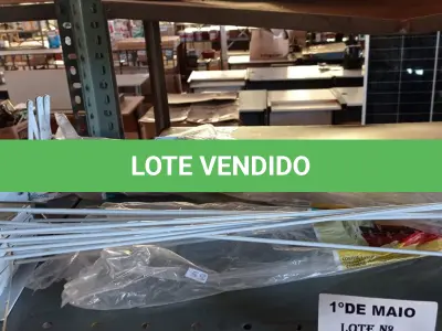 LOTE 159 - 01 LOTE COM VÁRIOS VARAIS DE TETO MARCAS E MODELOS DIVERSOS. (NO ESTADO, LEILÃO NÃO TEM GARANTIA E NEM DEVOLUÇÃO, SUJEITO A POSSÍVEIS AVARIAS VISÍVEIS/OCULTAS E/OU AUSÊNCIA DE COMPONENTES).