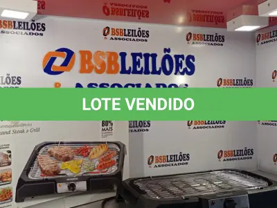 LOTE 140 - 02 CHURRASQUEIRAS ELÉTRICAS MARCAS MONDIAL 127V. (NO ESTADO, LEILÃO NÃO TEM GARANTIA E NEM DEVOLUÇÃO, SUJEITO A POSSÍVEIS AVARIAS VISÍVEIS/OCULTAS E/OU AUSÊNCIA DE COMPONENTES).