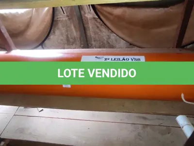 LOTE 043 - 01 COBERTURA CIRCULAR FRESADA “POSTE” (NO ESTADO, NÃO SABEMOS SE FUNCIONA. LEILÃO NÃO TEM GARANTIA E NEM DEVOLUÇÃO).