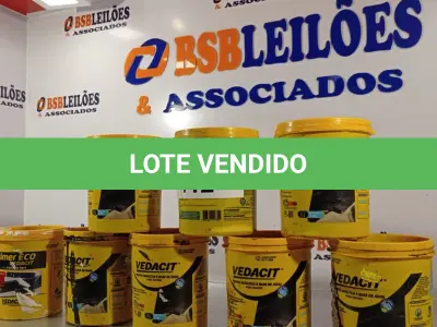 LOTE 112 - 08 LITROS DE PRIMER ASFÁLTICO A BASE D’AGUA VEDACIT. (NO ESTADO, LEILÃO NÃO TEM GARANTIA E NEM DEVOLUÇÃO, SUJEITO A POSSÍVEIS AVARIAS VISÍVEIS/OCULTAS E/OU AUSÊNCIA DE COMPONENTES).