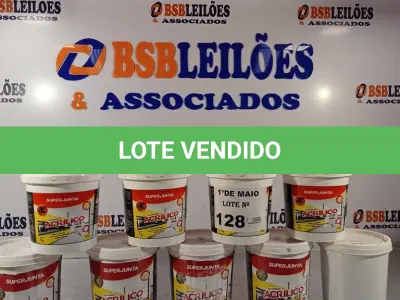 LOTE 128 - 10 KG DE REJUNTAMENTO ACRÍLICO SUPER JUNTA. (NO ESTADO, LEILÃO NÃO TEM GARANTIA E NEM DEVOLUÇÃO, SUJEITO A POSSÍVEIS AVARIAS VISÍVEIS/OCULTAS E/OU AUSÊNCIA DE COMPONENTES).